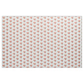 Cute-pingle cartoon stof (Yard (91,4 cm))