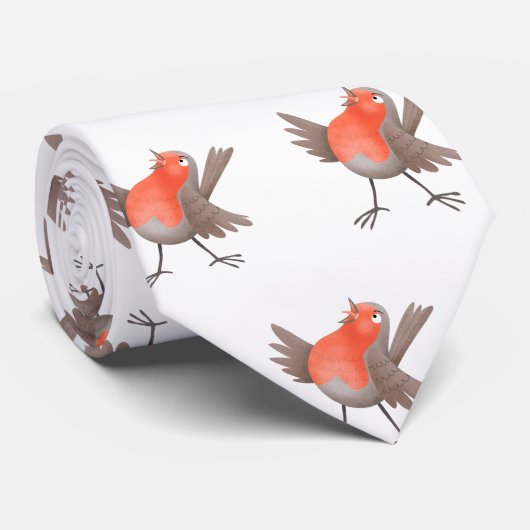 Cute-pingle cartoon stropdas (Opgerold)