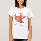 Cute-pingle cartoon t-shirt (Voorkant)