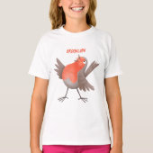 Cute-pingle cartoon t-shirt (Voorkant)