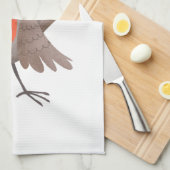 Cute-pingle cartoon theedoek (Quarter Fold)