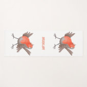 Cute-pingle cartoon yogamat (Voorkant (horizontaal))