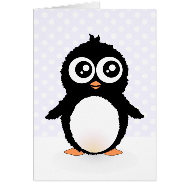 Cute pinguin cartoon (Voorkant)