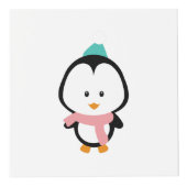 Cute pinguin cartoon kubus (Voorkant)