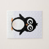 Cute pinguin cartoon legpuzzel (Horizontaal)