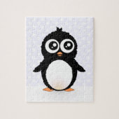 Cute pinguin cartoon legpuzzel (Verticaal)