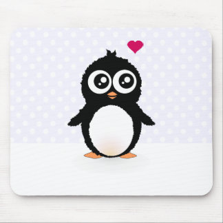 Cute pinguin cartoon muismat