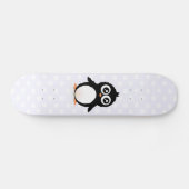 Cute pinguin cartoon persoonlijk skateboard (Horizontaal)