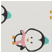 Cute pinguin cartoon stof (Close Up)
