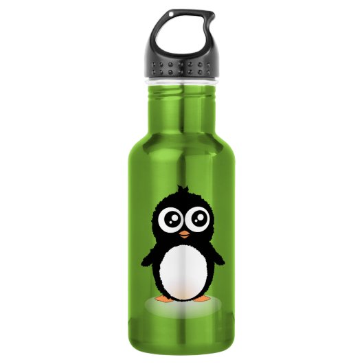 Cute pinguin cartoon waterfles  (Voorkant)
