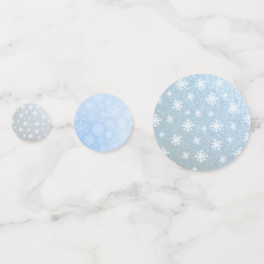 Cute Pinguïn Feestje Confetti (Achterkanten)