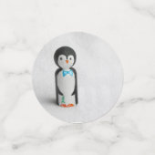 Cute Pinguïn Feestje Confetti (Kleine voorkant)