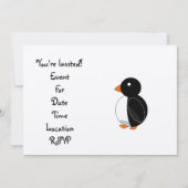 Cute pinguin kaart (Voorkant)