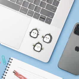 Cute Pinguïn Kawaii Sticker Set