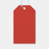 Cute Pinguïn Kerstcadeau Label Cadeaulabel (Achterkant)