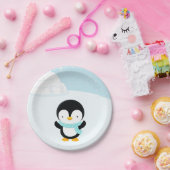 Cute pinguin papieren bordje (Feest)