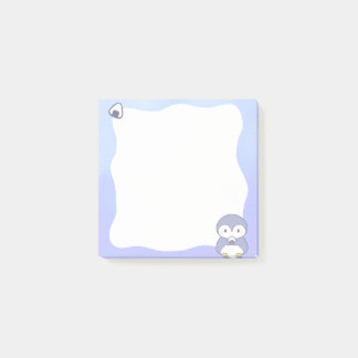 Cute Pinguïn Pastel Post-it Notities | Kawaii Plak Post-it® Notes