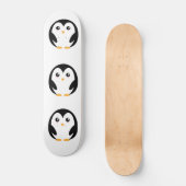 Cute pinguin persoonlijk skateboard (Voorkant)