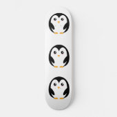 Cute pinguin persoonlijk skateboard (Voorkant)