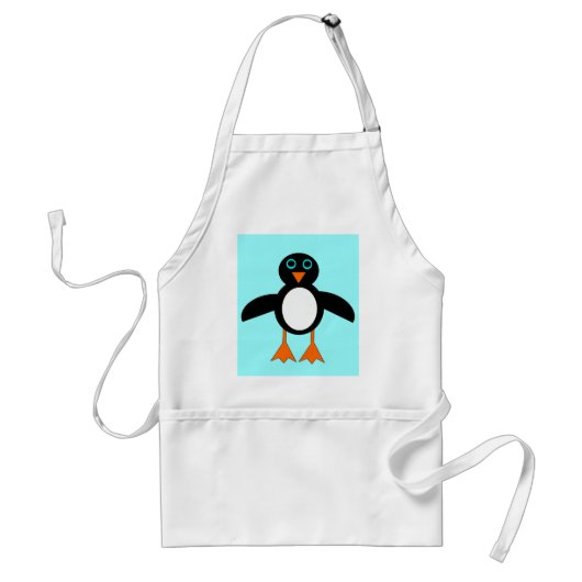 Cute Pinguïn Schort (Voorkant)