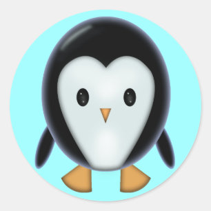 Cute Pinguïn Stickers