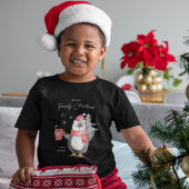 Cute Pinguïnfamilie Kerst Matching Kind Kinder Shirts