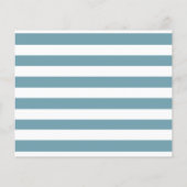 Cute Pinguïns Blauwe Advieskaart voor Moeder (Achterkant)