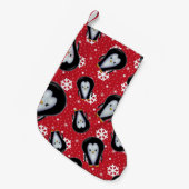 Cute Pinguïns Kerst Sok Kleine Kerstsok (Voorkant (Hangend))