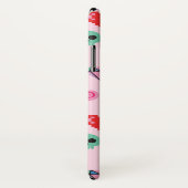 Cute Pink 80's Icons Emojis Pattern Case-Mate iPhone Case (Achterkant / rechts)