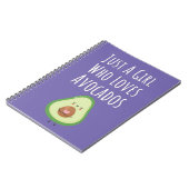 Cute Pink Avocado Gifts For Baby Girls Fruit Her Notitieboek (Linkerzijde)