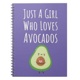 Cute Pink Avocado Gifts For Baby Girls Fruit Her Notitieboek