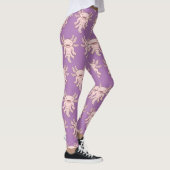 Cute Pink Axolotl Thunder_Cove Leggings (Rechts)