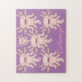 Cute Pink Axolotl Thunder_Cove Legpuzzel (Verticaal)