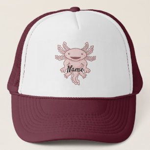 Cute Pink Axolotl Thunder_Cove Trucker Pet