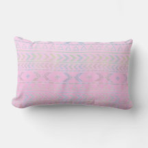 Cute Pink Aztec Art Influenced Patroon