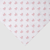 Cute Pink Baby Buggy Pattern Tissuepapier (Detail)