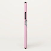 Cute Pink Baby Elephant met Polka Dot Ears Case-Mate iPhone Case (Achterkant / rechts)