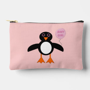 Cute Pink Baby Girl Penguin Etui