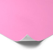 Cute Pink Baby Girl Penguin Poster (Hoek)