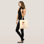 Cute Pink Ballerina 1 Ballet Starg Tote Bag (Voorkant (model))