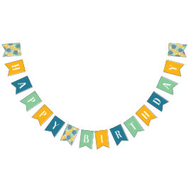 Cute Pink Balloon Happy Birthday Banner