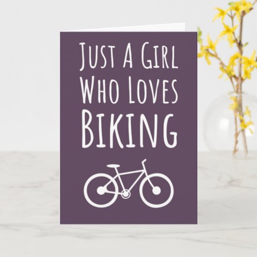 Cute Pink Biking Cards For Baby Girls Kids Cycling Kaart (Gele Bloem)