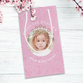 Cute Pink Birthday Girl Princess Tiara Simple Klein Cadeauzakje