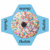 Cute Pink Blue Donut Aangepast Modern Voetbal (Enkel)