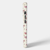 Cute Pink Bows Hearts Stars Coquette Pattern Case-Mate iPhone Case (Achterkant / Links)