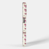 Cute Pink Bows Hearts Stars Coquette Pattern Case-Mate iPhone Case (Achterkant / Rechts)
