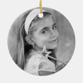 Cute Pink Bridesmaid Whimsical Weddenschap Keramisch Ornament (Achterkant)