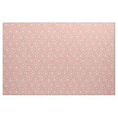 Cute Pink Bunny Rabbits Pattern Stof (Fat Quarter)