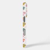 Cute Pink Butterflies Pattern Persoonlijke naam Case-Mate iPhone Case (Achterkant / Rechts)