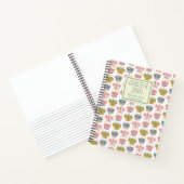 Cute Pink Butterflies Personated Story Journal Notitieboek (Binnen)